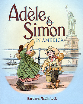 book cover: Adele and Simon in America